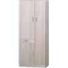 Sarmog Armadio multiuso olmo chiaro 3 ante, 77x34x183 cm