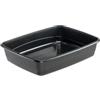 Ferplast Lettiera toilette gatto aperta ferplast nip 30 nero 49,5x64,5x14,5 cm