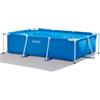 Intex Piscina fuori terra con struttura rettangolare intex cm blu 300x200x75 i.2 - cod. 28272np