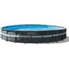 Intex Piscina fuori terra con struttura rotonda intex ultra xtr frame pompa a sabbia grigio scuro 732x132 cm - cod. 26340np