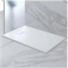 Piatto doccia effetto pietra bianco, 70x140 cm