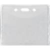 Portabadge oriz. in vinile trasp. asola 88x64mm (100 pz.)