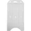 Portabadge aperto in ABS semi-rigido BIANCO (100 pz.)