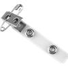Clip a coccodrillo in metallo con ago di sicurezza (conf. da 100 pz.)