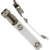 Clip in metallo con bretella in vinile rinforzato (conf. da 100 pz.)