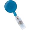 Yo-yo portabadge traslucido BLU (conf. da 100 pz.)