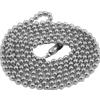 Catenella a perline senza nickel 76cm (conf. da 100 pz.)
