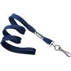 Cordoncino piatto 10 mm BLU NAVY-gancio in metallo (conf. da 100 pz.)
