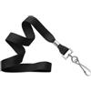 Cordoncino piatto ondulato 16mm NERO con gancio (100 pz.)