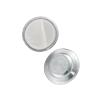 MagnaDisk portabadge - attacco magnetico ARGENTO (conf. da 100 pz.)