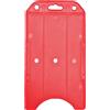 Portabadge aperto in ABS semi-rigido - ROSSO (100 pz.)