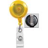 Yo-yo portabadge traslucido GIALLO (conf. da 100 pz.)
