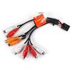 FUSION Connettore per zone 1 e 2 stereo Fusion ingresso RCA per AUX 1 art.010-12812-01