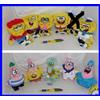 PLAY BY PLAY SPONGEBOB BOB SPUGNA Lotto 10 Peluche 15cm VESTITI VARI Originali Ufficiali