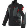 Dainese GIACCA CARVE MASTER 3 GORE-TEX BLACK EBONY LAVA RED | DAINESE