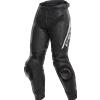 Dainese DELTA 3 LADY LEATHER PANTS BLACK/BLACK/WHITE | DAINESE