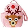 3 Sprouts, Borsa Porta Pranzo Termica con Tracolla, Ideale per Trasportare e Conservare le Pietanze dei Bambini, Decorata con Cerbiatto Rosa, 26,5x8,9x20,3 cm
