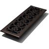 Decor Grates SPH414-RB Registro Placcato a Pergamena, 10,2 x 35,5 cm, lucidato, Finitura in Bronzo strofinato, 4-Inch by 14-Inch