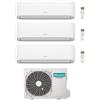 Hisense CONDIZIONATORE HISENSE TRIAL SPLIT HI-COMFORT 7000+9000+12000 BTU WIFI INVERTER 3AMW72U4RJC A++