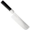 KAI Wasabi Black Nakiri 16,5 cm lunghezza lama - acciaio inossidabile 6A/1K6 lucidato 58 (±1) HRC - manico in polipropilene nero - coltello da verdura - Made in Japan