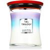 WoodWick Trilogy Medium Hourglass Candles Candela profumata 275 g variante Calming Retreat