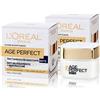 L'OREAL PARIS 2x L'Oréal Paris Age Perfect Crema Viso Re-Idratante Notte con Melanin-Block per Pelli Secche e Mature Funzione Anti-Rilassamento e Anti-Macchia - 2 Barattoli da 50ml