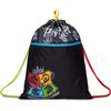 SJ GANG STYLE JAM GANG Seven Sacca Zaino Scuola Harry Potter, Nero, The Magical Creatures, Easy Bag Con Chiusura Couilisse, Sacca Zaino Bambini Sport e Viaggio
