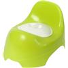 Aziamor Vasino Popo per Bambini con Seduta Ergonomica e Schienale Rialzato Verde