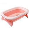 Aziamor Vaschetta Pocket dal Design Ergonomico per il Bagnetto 0-12 Mesi Rosa