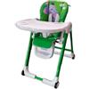 Aziamor Seggiolone Pappa Pappy Snack Colore Verde Fantasia Elefante
