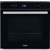Whirlpool Forno Elettrico da Incasso Ventilato Multifunzione 73 litri Classe A+ Pirolitico SteamSense colore Nero - AKZMS 8680 BL