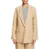 ESPRIT 034ee1g314 Blazer, 270 Beige, 46 Donna