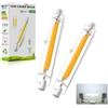 Dvnoua R7S LED 78mm Dimmerabile 10W, Lampadina R7S LED 78mm Equivalente a 100W Lampada Alogena, Lampada R7S LED Bianco Freddo 6000K 1000LM Nessun Sfarfallio,Illuminazione Fascio 360°, 2 Pezzi