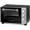 RIVIERA & BAR - QFR210 fornetto con tostapane 21 L Nero, Acciaio inossidabile Grill 1380 W - SPEDIZIONE GRATUITA