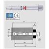 FISCHER - Fh Ii 15/50 H Tassello Acc. Pz. 25 - SPEDIZIONE GRATUITA