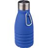 Borraccia pieghevole in silicone capacità 550 ml Erin personalizzate o neutre