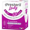 Lady Presteril Assorbenti Giorno Con Ali Ripiegati Biodegradabili 10 Pezzi