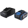 Hyundai Kit caricabatterie singolo e batteria di ricambio hyundai 20v 4ah - cod. 25899