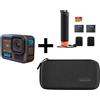GoPro Action Cam Camera Sportiva GoPro HERO 13 Black + BUNDLE ACCESSORI Impermeabile