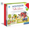 Clementoni 16267, Montessori, nella Fattoria, Made in Italy, Gioco Montessori 3 Anni, Gioco Educativo Metodo Montessoriano (Versione in Italiano), Gioco per Imparare a Scrivere