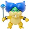 Super Mario Jakks Pacific World of Nintendo Action Figure Ludwig with Magic Wand 8 cm Super