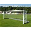 Porte da calcio ridotte 6x2 mobili palo ovale mm 120x100 2 Reti mod. Pesante