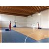 Impianto pallavolo a traliccio in acciaio con portazavorra Solo Impianto