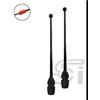 Clavette bicolore AMAYA ad incastro FIG - cm 41,5 Nero