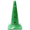 Cono allenamento calcio a 16 fori in pvc Verde