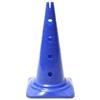 Cono allenamento calcio a 16 fori in pvc Blu
