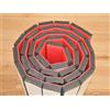 Tappeto arrotolabile - Tatami Roll a rotolo su misura Blu