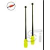 Clavette bicolore AMAYA ad incastro FIG - cm 41,5 Giallo