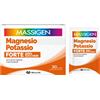 MARCO VITI FARMACEUTICI SpA Massigen Magnesio e Potassio Forte Zero Zuccheri 30 bustine - Integratore Alimentare