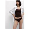 Intimissimi Brasiliana In Cotone Ultralight Cotton Marrone